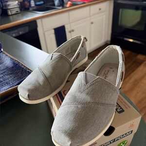 Bob’s from Skechers Gray Slip-On Shoes